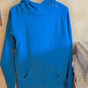 Quarry L/XL Hoodie Bright Blue